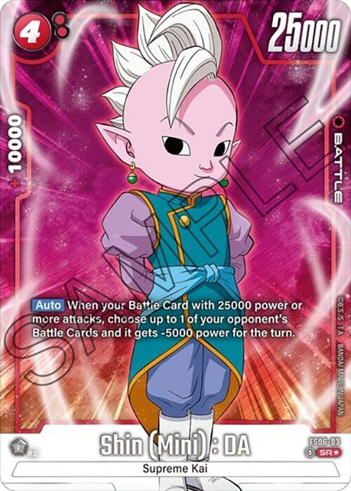 Image for Shin (Mini) : DA (Bonus Pack Alternate Art) - Dragon Ball Super: Fusion World