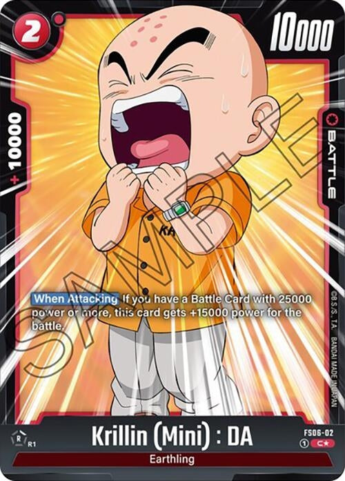Image for Krillin (Mini) : DA (Bonus Pack Alternate Art) - Dragon Ball Super: Fusion World