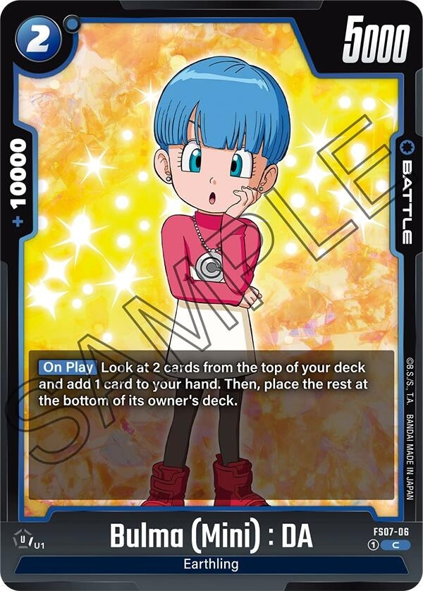 Image for Bulma (Mini) : DA - Dragon Ball Super: Fusion World