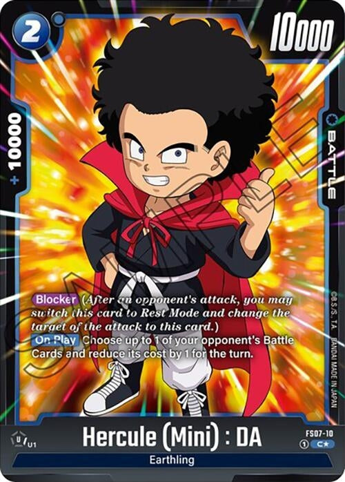 Image for Hercule (Mini) : DA (Bonus Pack Alternate Art) - Dragon Ball Super: Fusion World