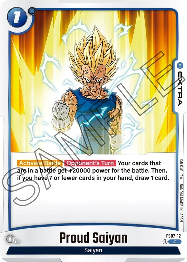 Image for Proud Saiyan - Dragon Ball Super: Fusion World