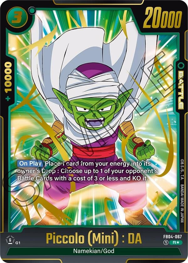 Image for Piccolo (Mini) : DA (Alternate Art) - Dragon Ball Super: Fusion World