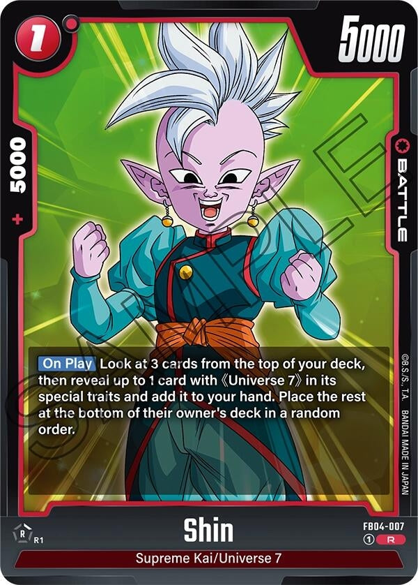 Image for Shin - FB04-007 - Dragon Ball Super: Fusion World