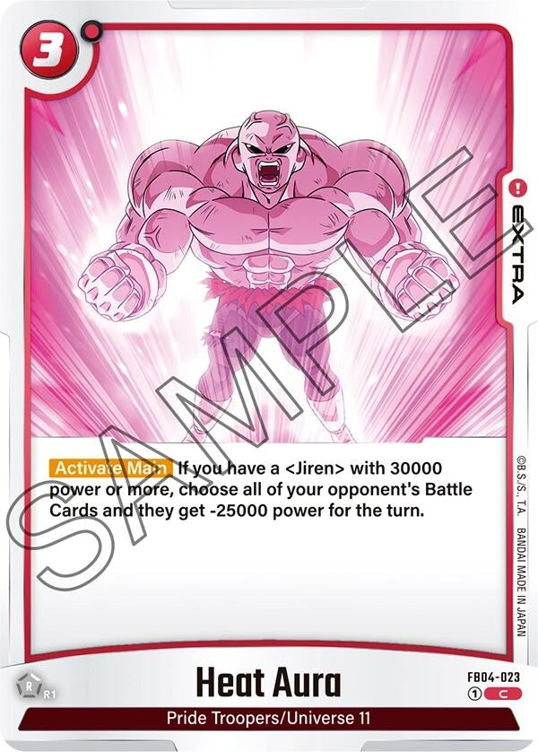 Image for Heat Aura - Dragon Ball Super: Fusion World