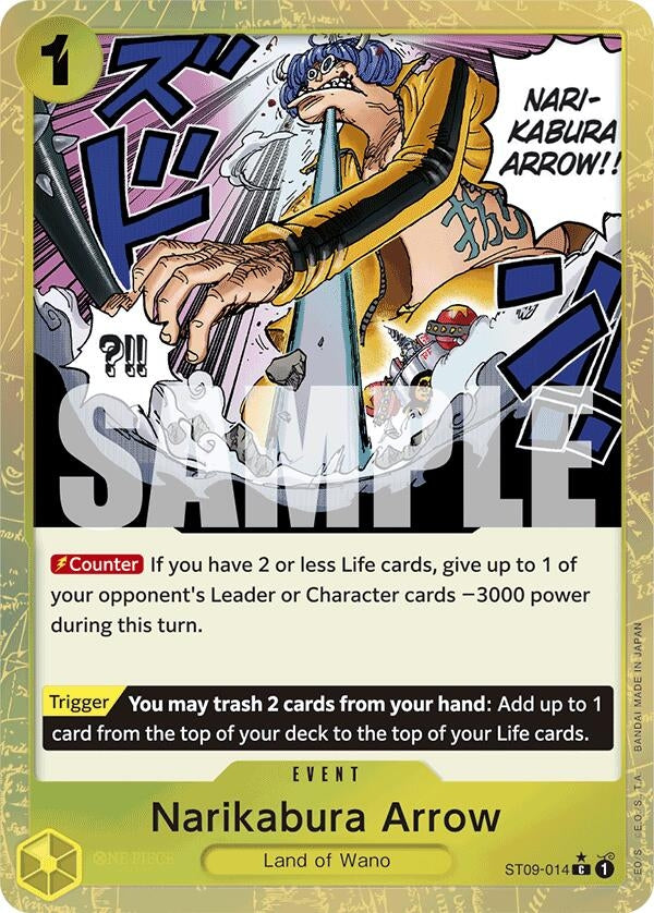 Image for Narikabura Arrow (Textured Foil) - One Piece Card Game