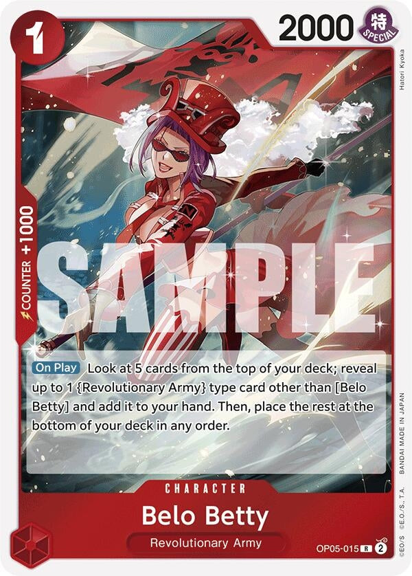 Image for Belo Betty (OP05-015) (Reprint) - One Piece Card Game