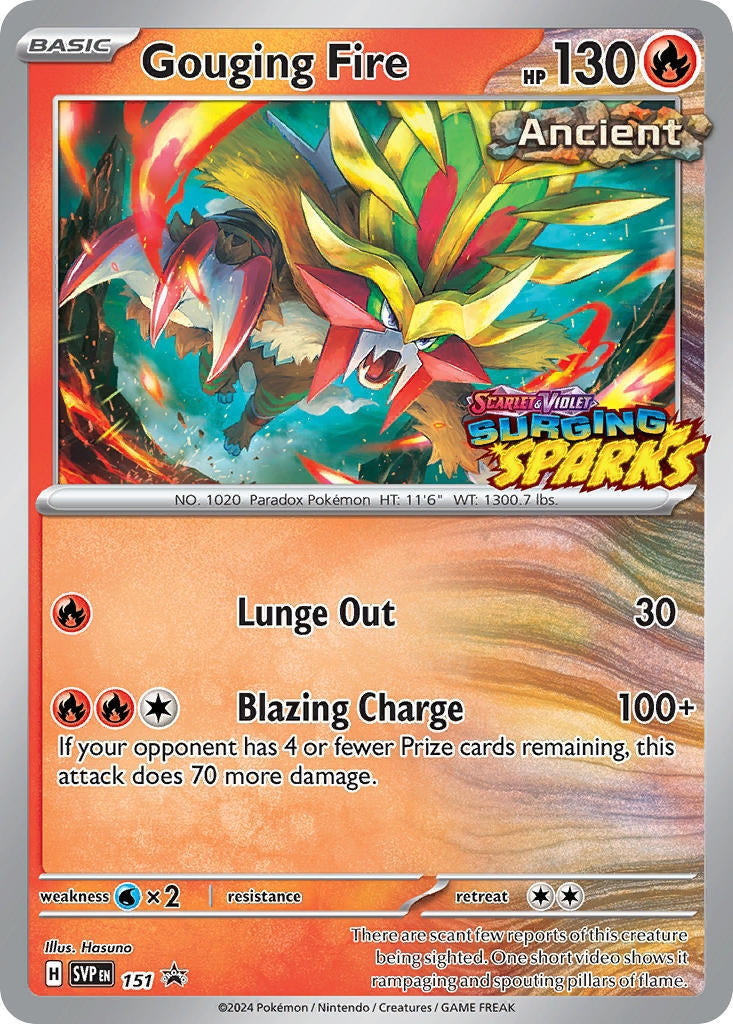 Image for Gouging Fire - 151 - Pokemon