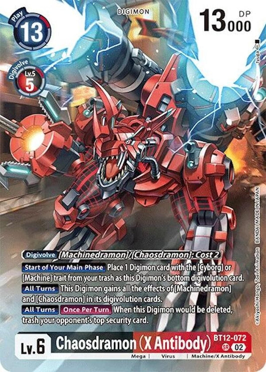 Image for Chaosdramon (X Antibody) (Alternate Art) - Digimon Card Game