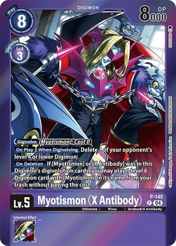 Image for Myotismon (X Antibody) (Reprint) - Digimon Card Game