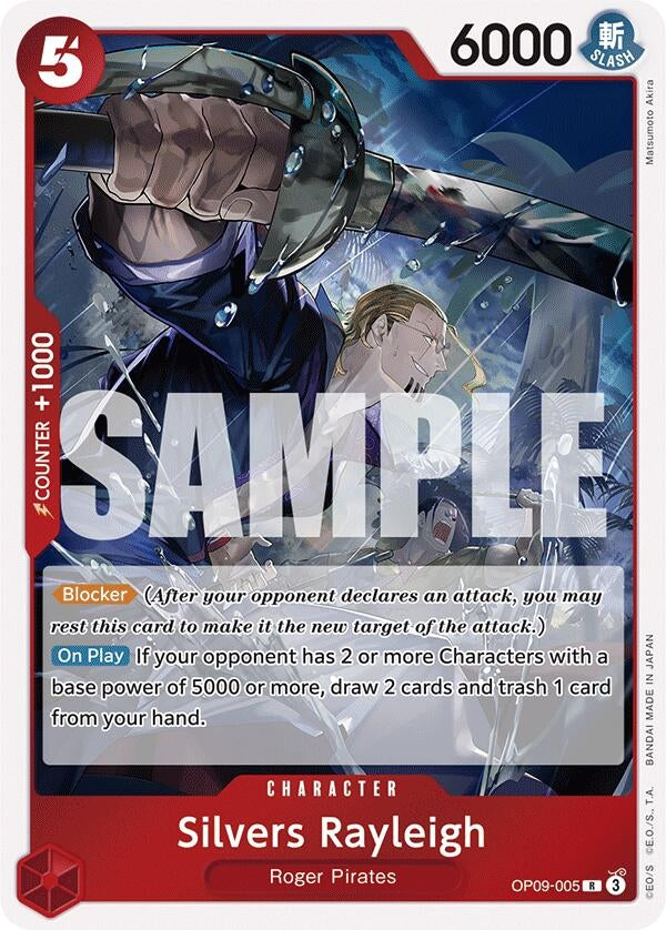 Image for Silvers Rayleigh - One Piece Card Game