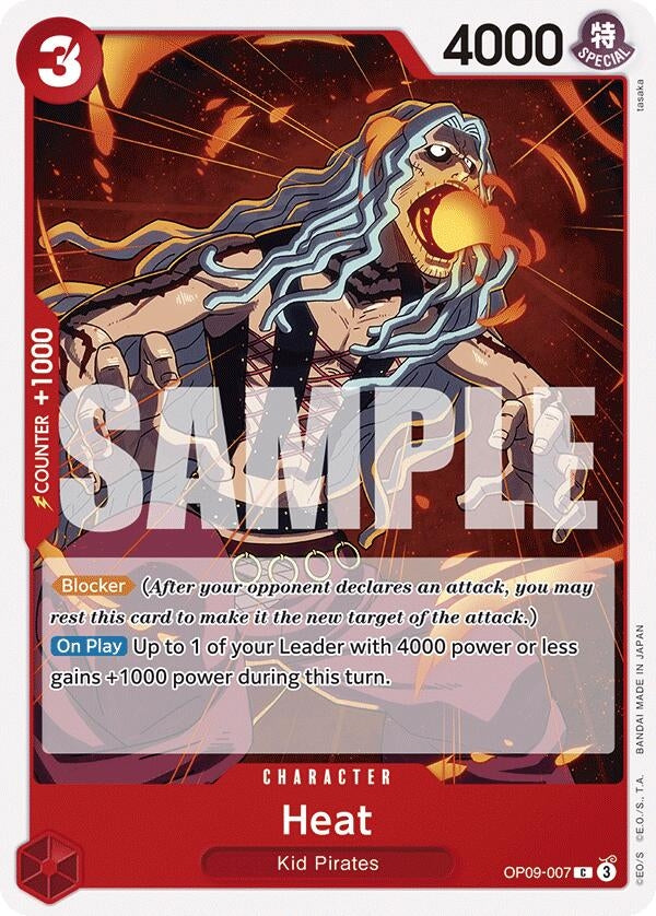Image for Heat - One Piece Card Game