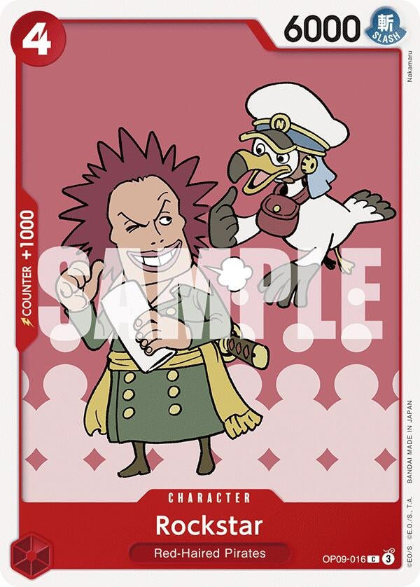 Image for Rockstar - One Piece Card Game