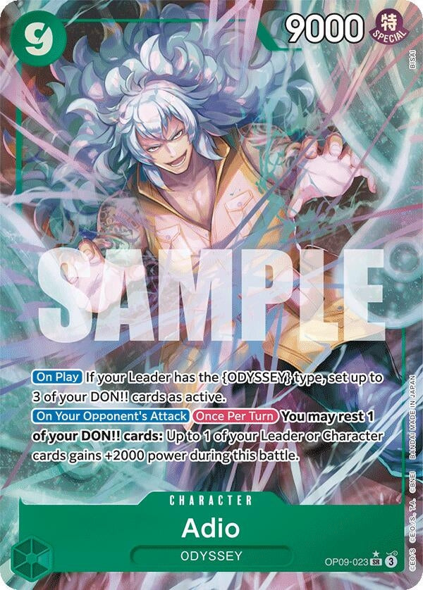 Image for Adio (Parallel) - One Piece Card Game
