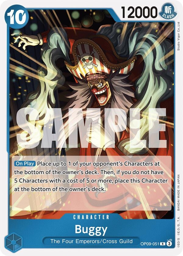 Image for Buggy (051) - One Piece Card Game