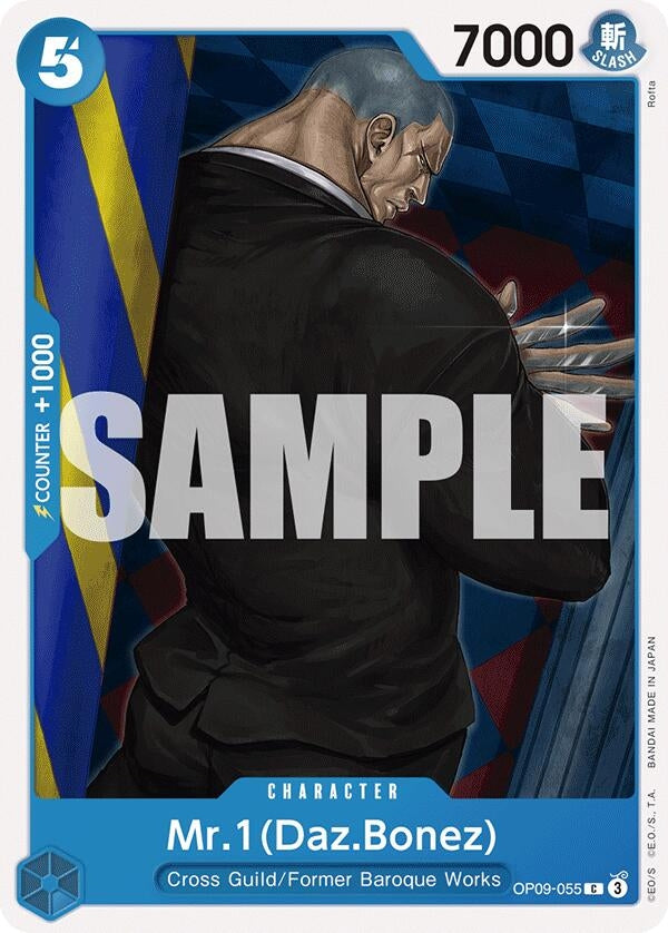 Image for Mr.1(Daz.Bonez) - One Piece Card Game