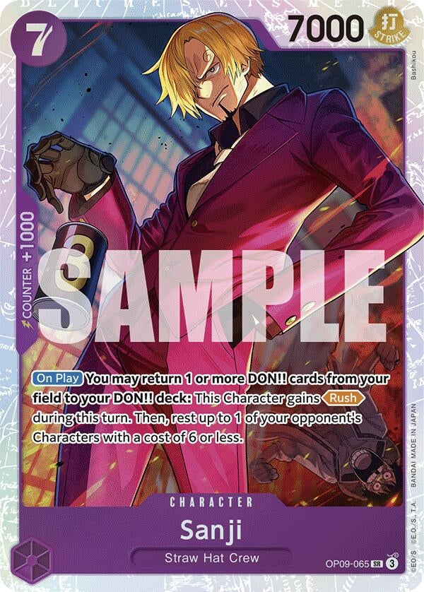 Image for Sanji (065) - One Piece Card Game