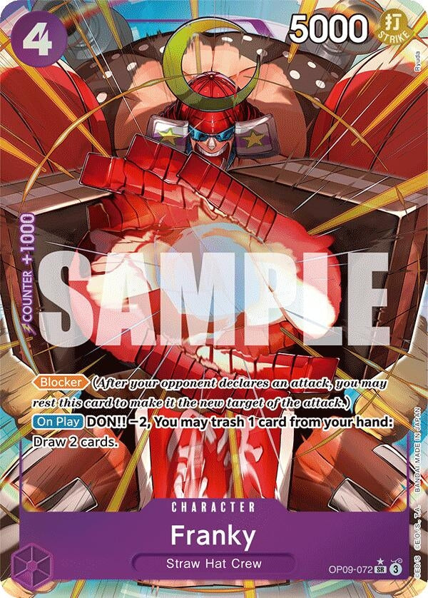 Image for Franky (Parallel) - One Piece Card Game