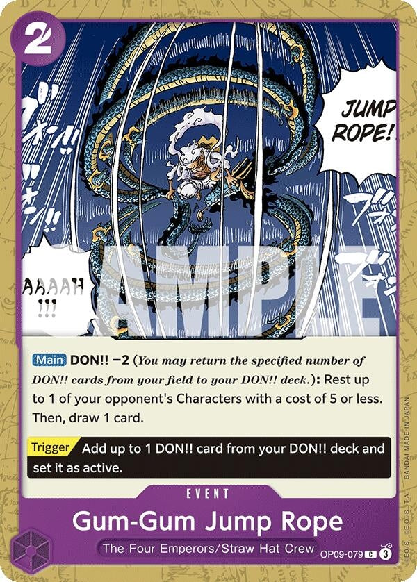 Image for Gum-Gum Jump Rope - One Piece Card Game