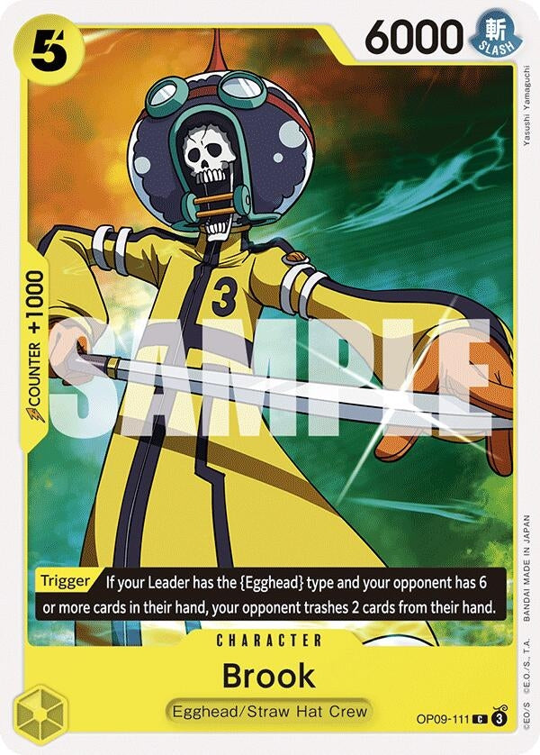 Image for Brook (111) - One Piece Card Game
