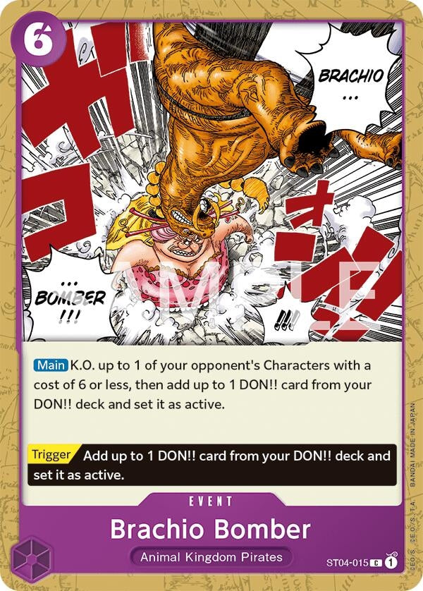 Image for Brachio Bomber - One Piece Card Game