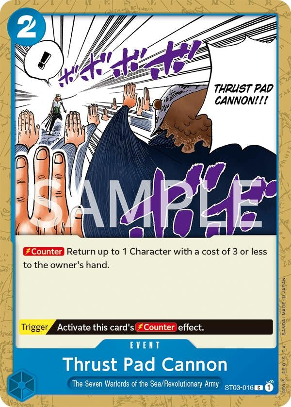 Image for Thrust Pad Cannon - One Piece Card Game
