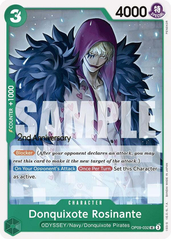 Image for Donquixote Rosinante (032) - One Piece Card Game