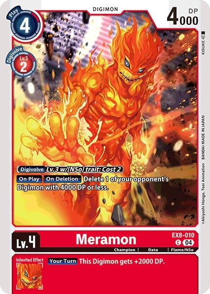 Image for Meramon - Digimon Card Game