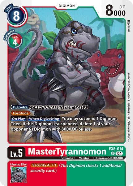 Image for MasterTyrannomon - Digimon Card Game