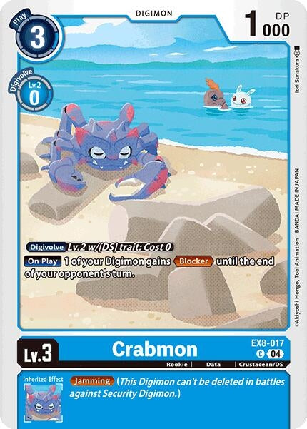 Image for Crabmon - Digimon Card Game
