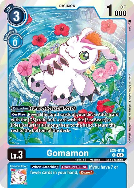 Image for Gomamon - Digimon Card Game
