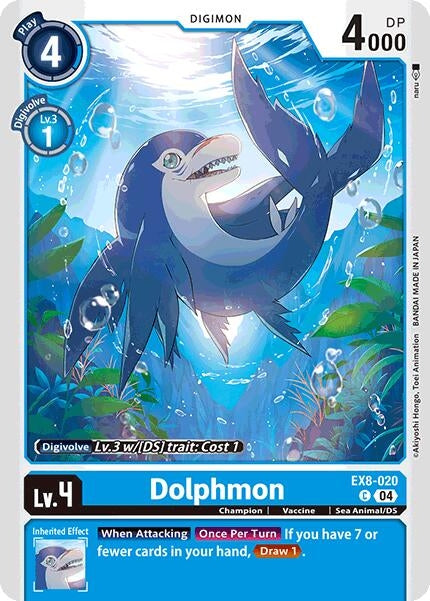 Image for Dolphmon - Digimon Card Game