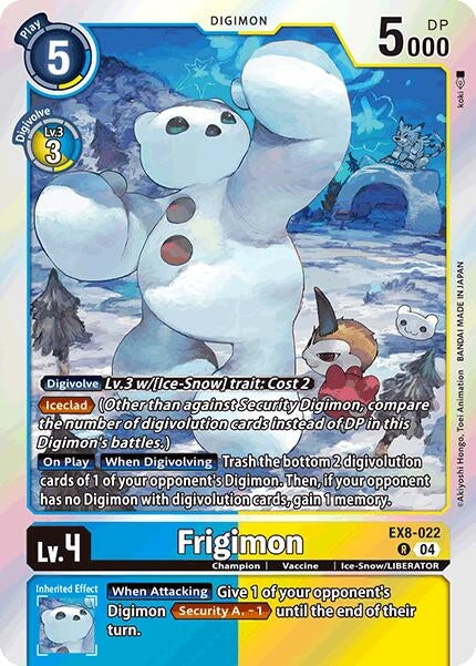 Image for Frigimon - Digimon Card Game