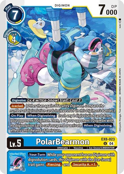 Image for PolarBearmon - Digimon Card Game
