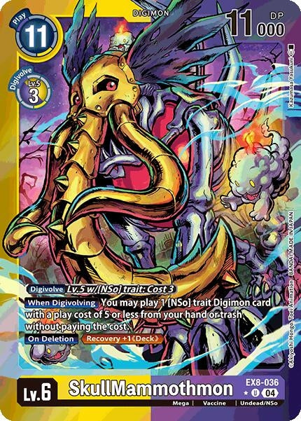 Image for SkullMammothmon (Limited Foil) - Digimon Card Game