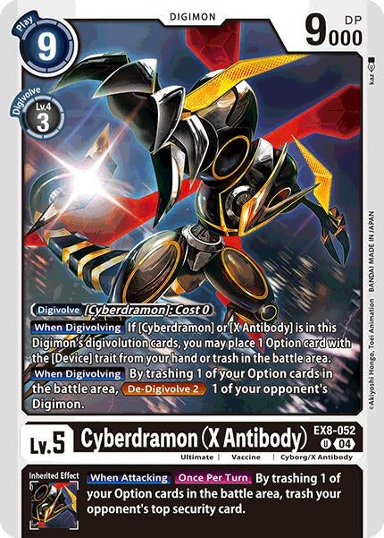 Image for Cyberdramon (X Antibody) - Digimon Card Game