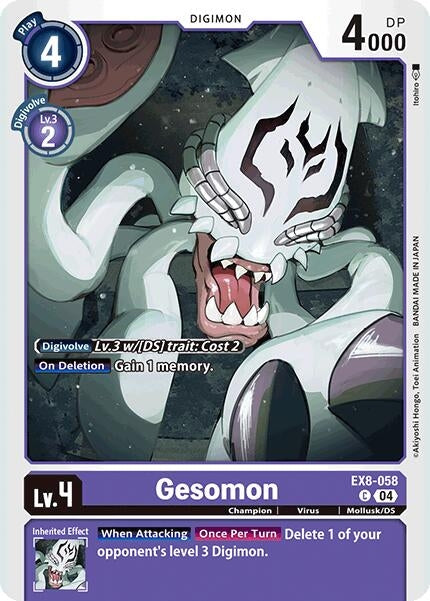 Image for Gesomon - Digimon Card Game