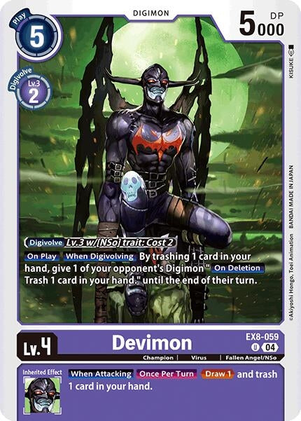 Image for Devimon - Digimon Card Game