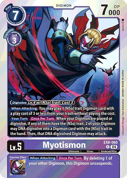 Image for Myotismon - Digimon Card Game