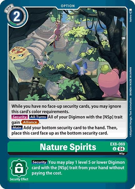 Image for Nature Spirits - Digimon Card Game