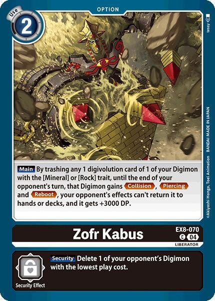 Image for Zofr Kabus - Digimon Card Game
