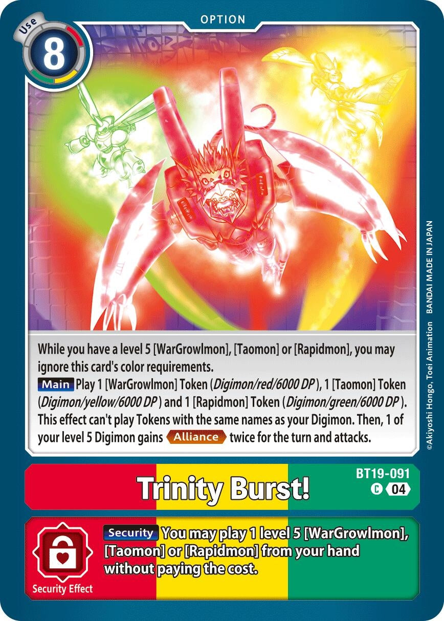 Image for Trinity Burst! - Digimon Card Game