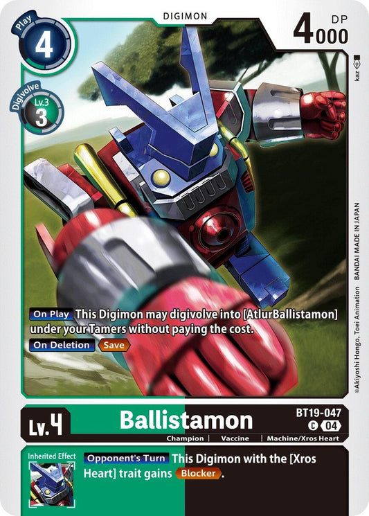 Image for Ballistamon - Digimon Card Game