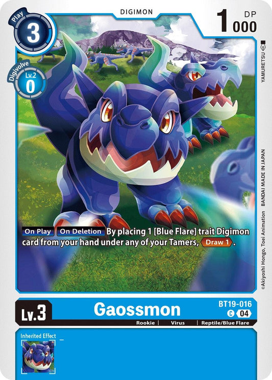 Image for Gaossmon - Digimon Card Game