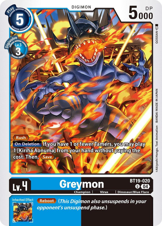 Image for Greymon - Digimon Card Game