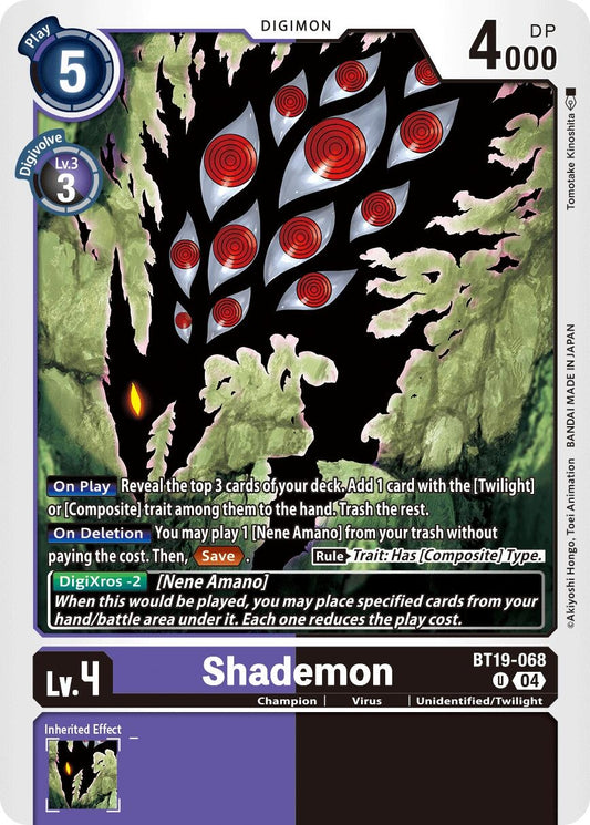 Image for Shademon - Digimon Card Game