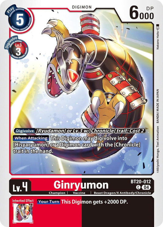 Image for Ginryumon - Digimon Card Game