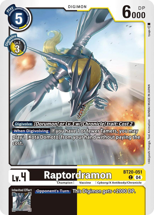 Image for Raptordramon - Digimon Card Game
