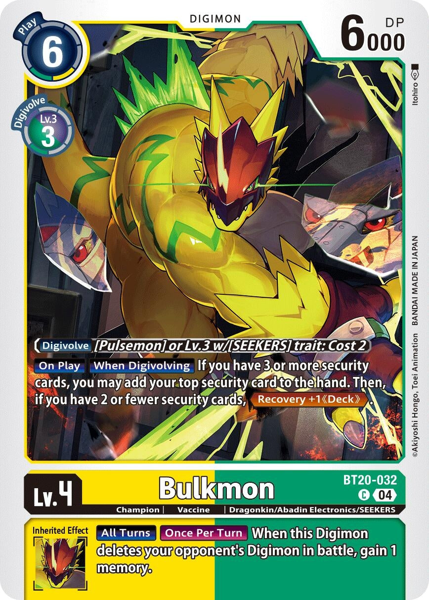 Image for Bulkmon - Digimon Card Game