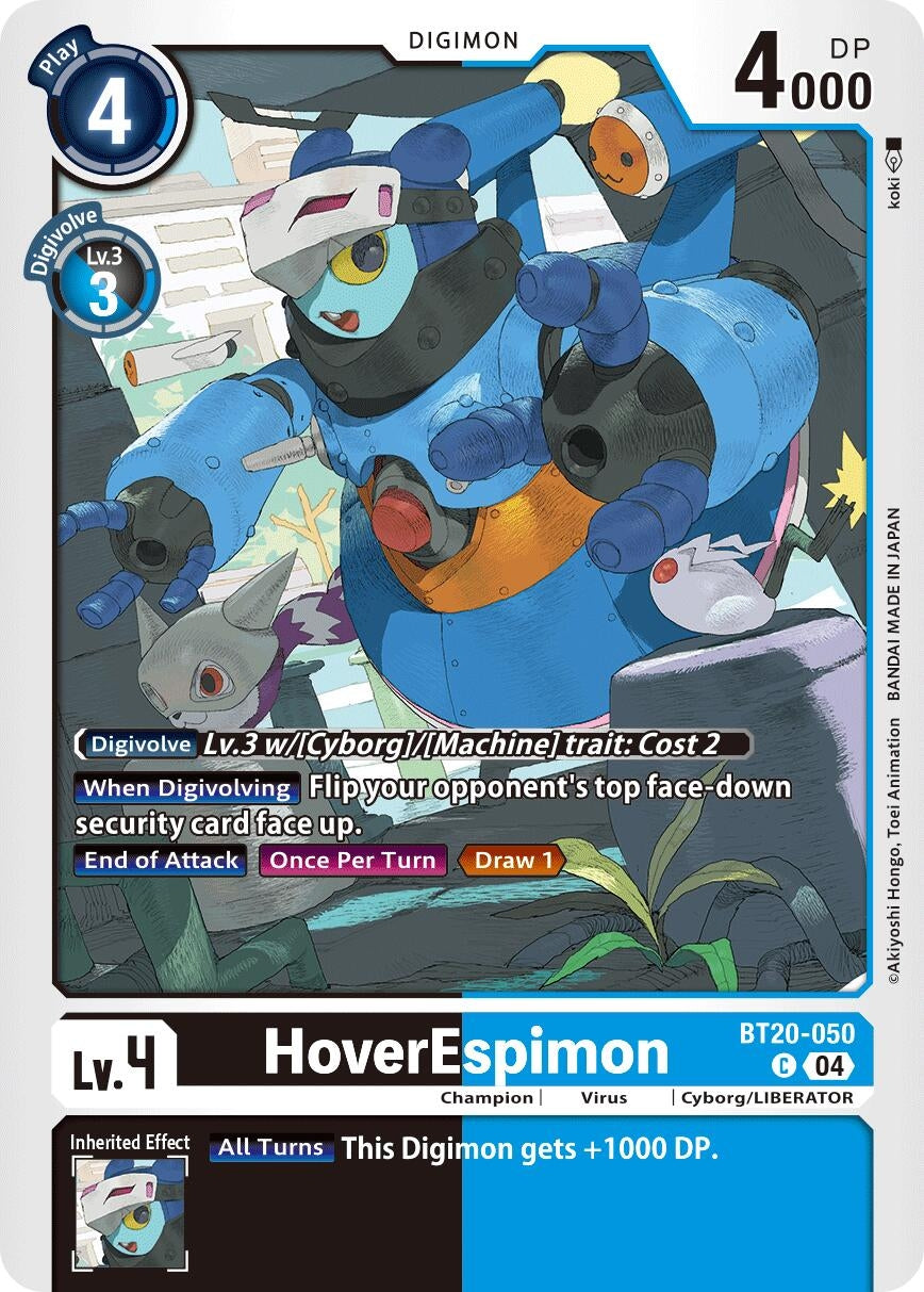 Image for HoverEspimon - Digimon Card Game