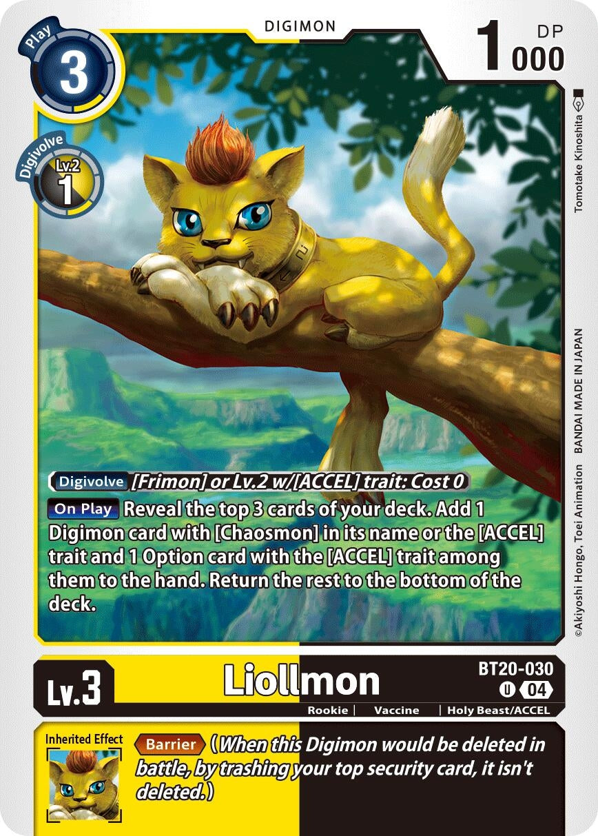 Image for Liollmon - BT20-030 - Digimon Card Game